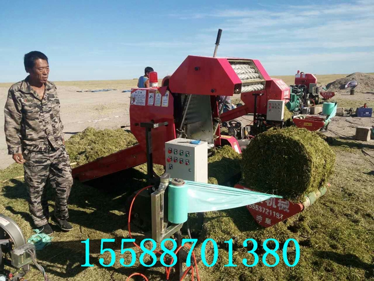 渭南全自動青貯打捆機