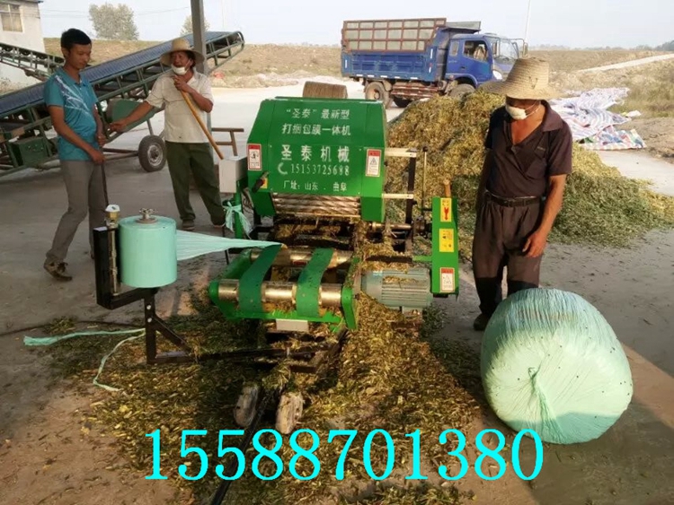 臺(tái)州青貯一體機(jī)√打捆包膜機(jī)(組圖)