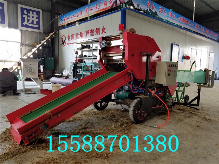 臨滄青儲(chǔ)打捆包膜機(jī)√青儲(chǔ)飼料一體機(jī)(在線咨詢)