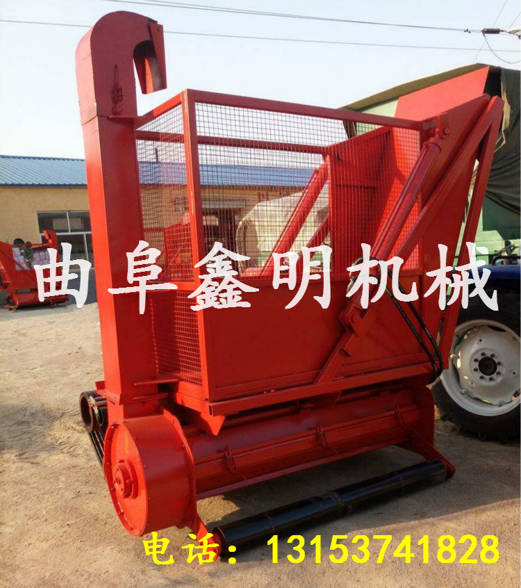 曲阜鑫明廠家直銷秸稈粉碎收獲機(jī) 自卸式秸稈收獲機(jī)新型
