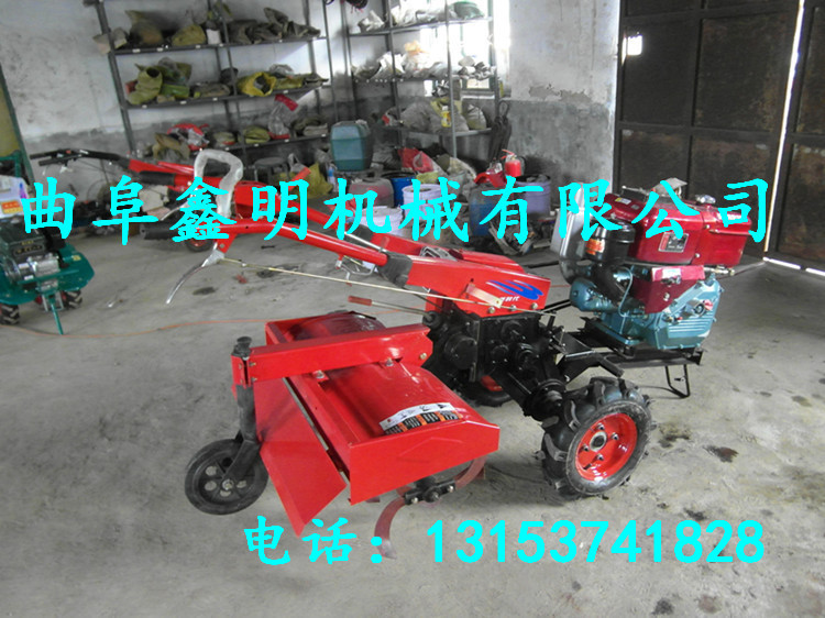 遼陽(yáng)水田用微耕機(jī)圖片 大馬力柴油手扶旋耕培土犁地機(jī) 微耕機(jī)參數(shù)