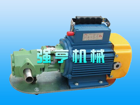 WCB不銹鋼微型手提式齒輪泵攜帶方便，操作簡(jiǎn)單