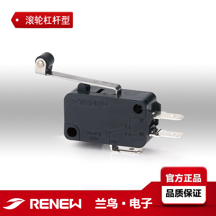 RENEW蘭鳥RV-166-1C25微動開關RV-166-1C25