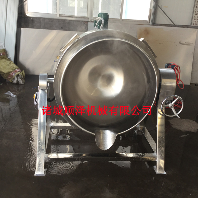 電加熱可傾式蒸煮鍋 鴨蛋蒸煮鍋