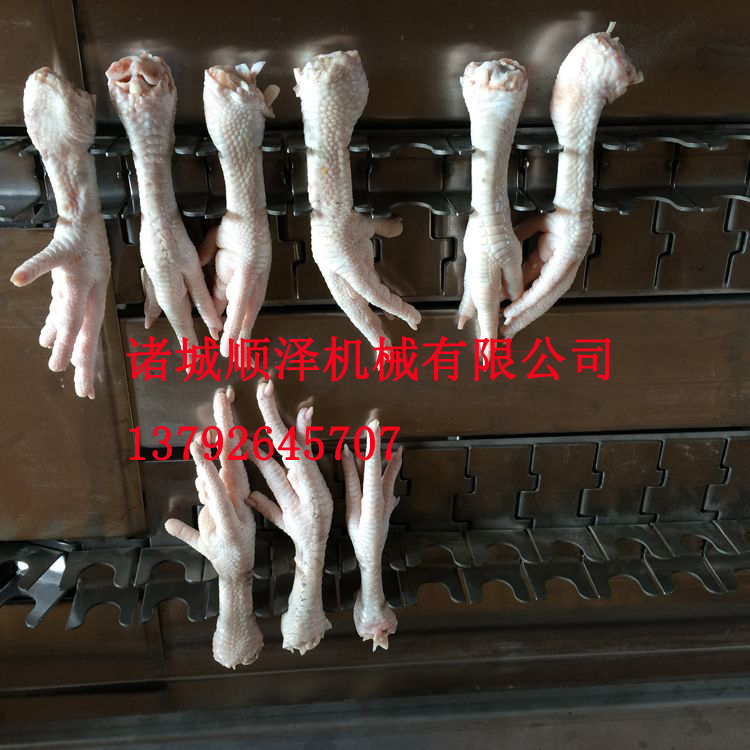 連續(xù)全自動(dòng)切雞爪機(jī) 福建雞爪切爪機(jī)