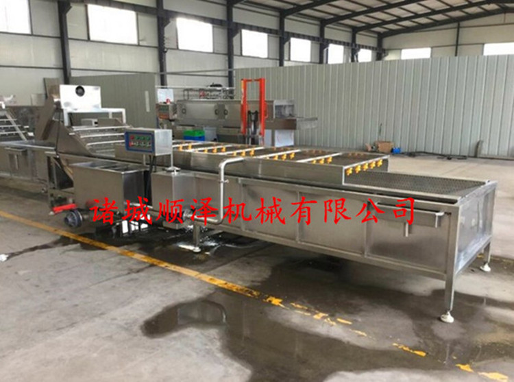 滾杠式玉米清洗機 不銹鋼玉米漂燙機 順澤直銷