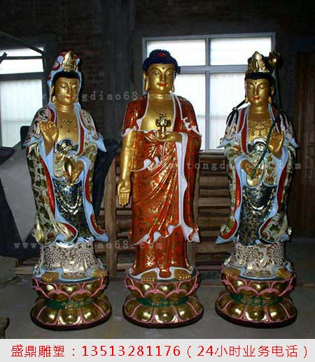 銅佛像鑄造_河北盛鼎雕塑公司供應各種銅佛像