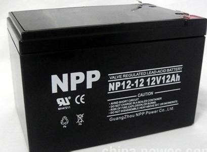 滕州耐普蓄電池供應NP12-15型號參數(shù)圖片