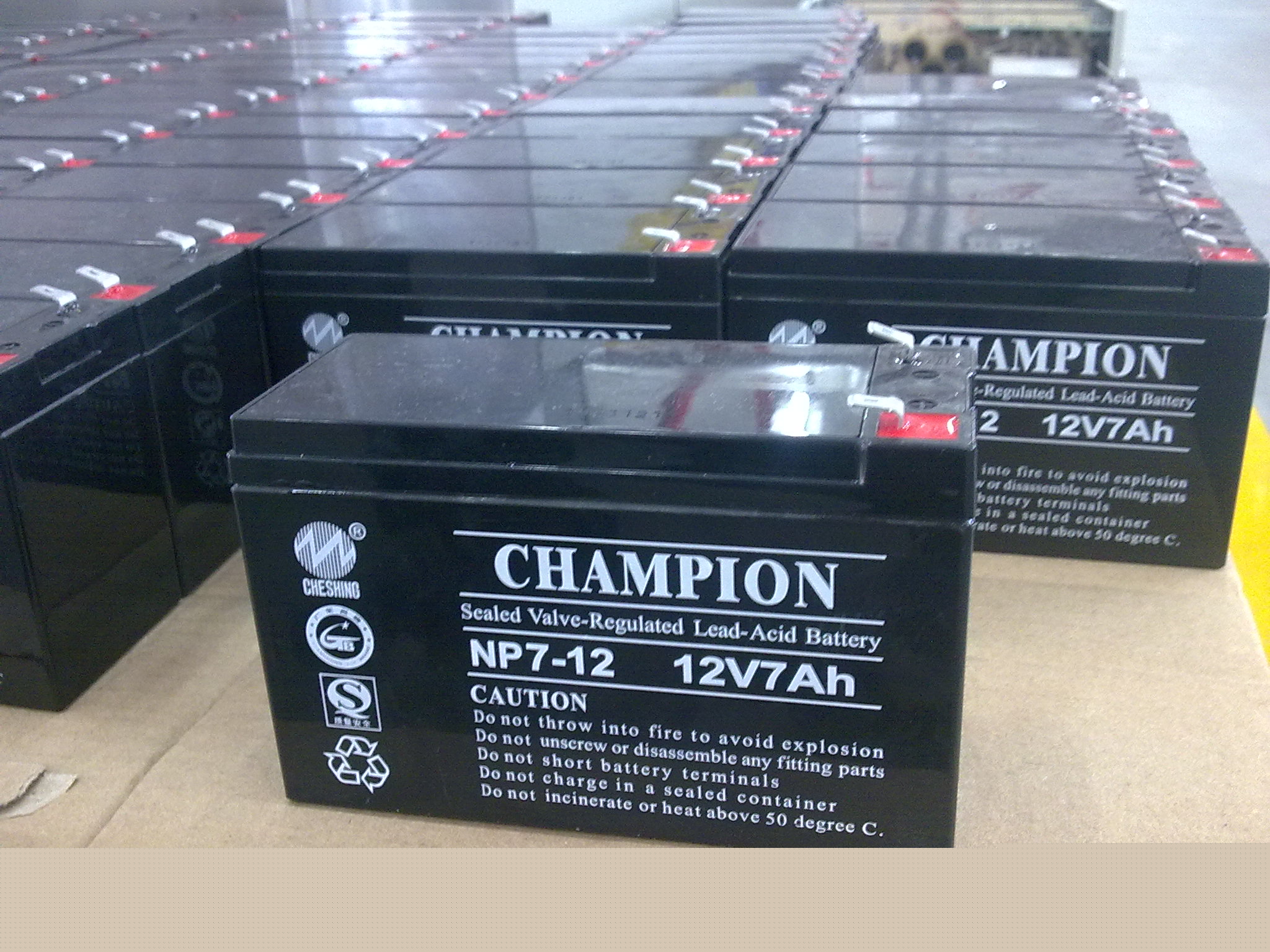 保定冠軍蓄電池NP14-12儲能蓄電池  12v14AH  1521029162