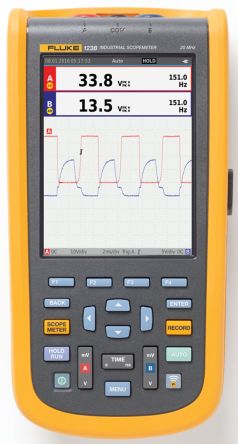 福祿克手持式示波器fluke123B工業(yè)機(jī)電設(shè)備故障排除表深圳銷售