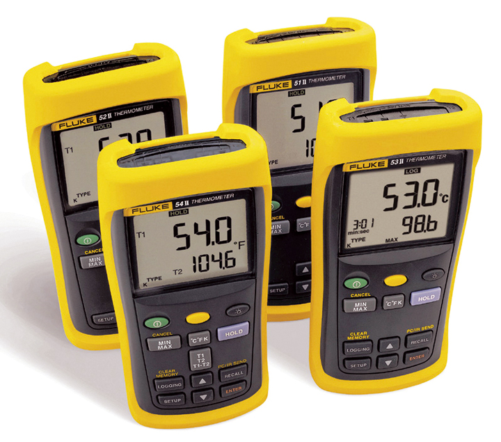 美國福祿克接觸式高溫溫度表fluke51/fluke52/F53/F54批發(fā)銷售