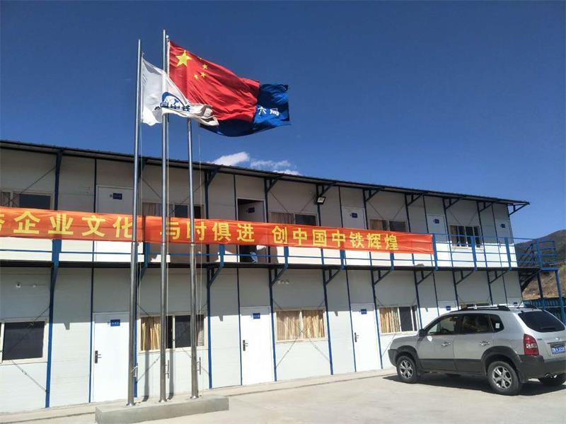 焊接式防風(fēng)河北滄州活動房 巖棉復(fù)合板黃驊活動房