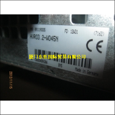 HVR03.2-W045N力士樂(lè)驅(qū)動(dòng)器