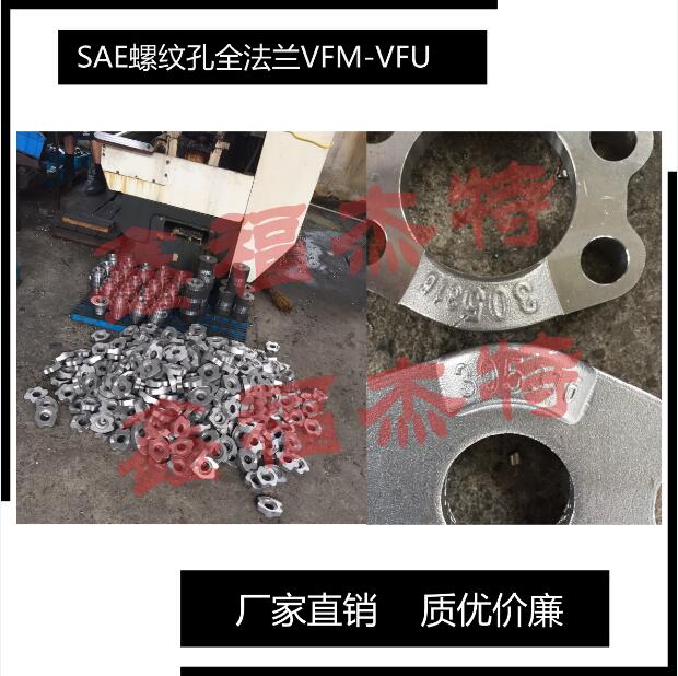 定制316L材料SAE螺紋整體法蘭執(zhí)行SN532標(biāo)準(zhǔn)
