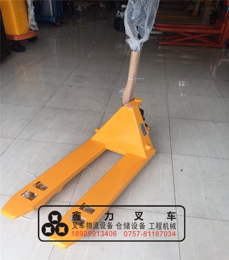 手動液壓搬運車短型——佛山鑫升力廠家定制