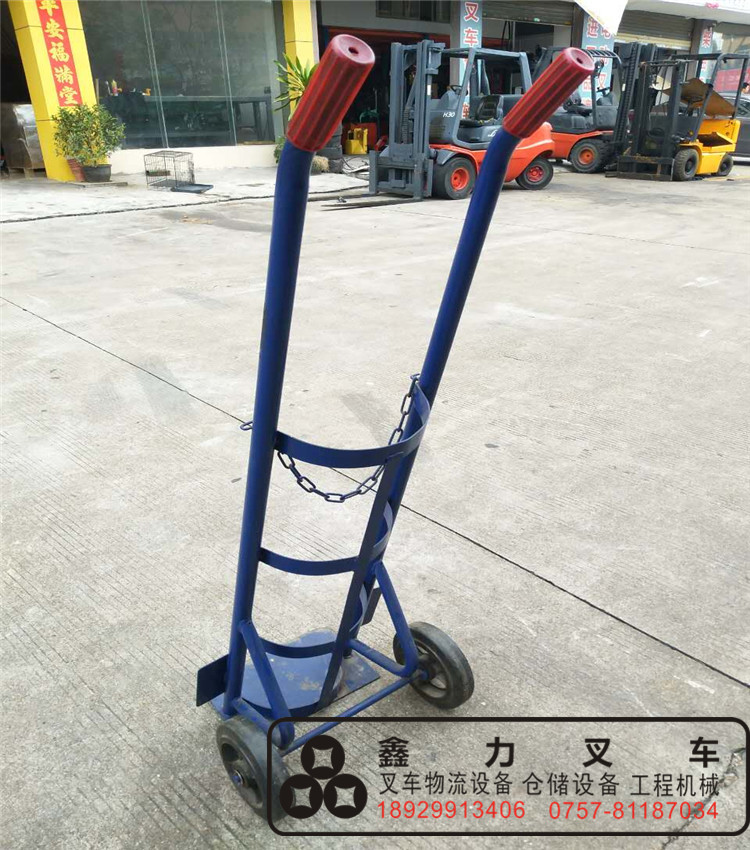 氧氣瓶推車乙炔氮氣罐氬氣搬運車工業(yè)液化鋼瓶車手推車拖車