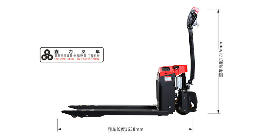 2017年超低價出售全電動小金剛蓄電池叉車步行式搬運車
