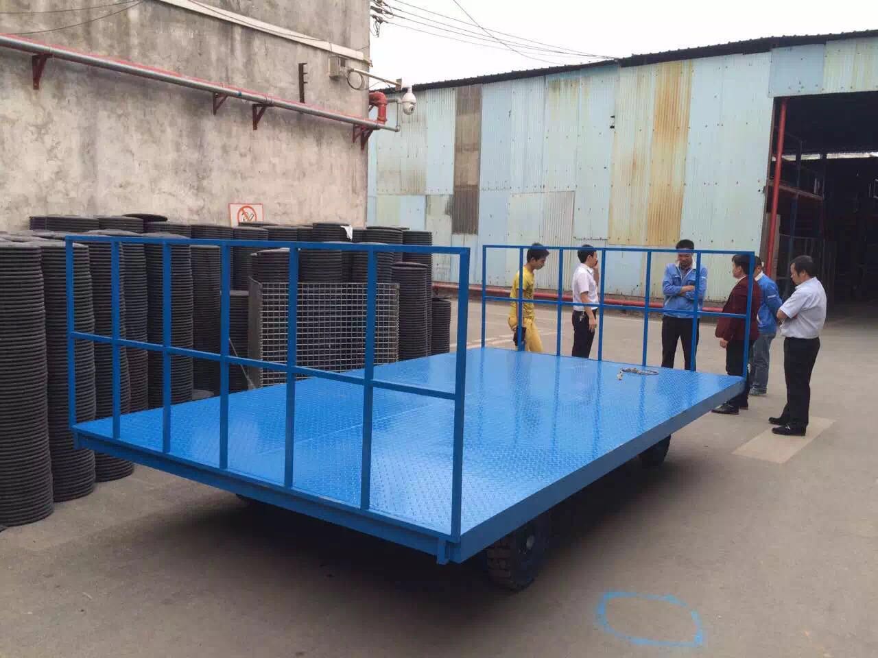 供應(yīng)平板拖車 平板車 牽引拖車 貨物周轉(zhuǎn)拖車