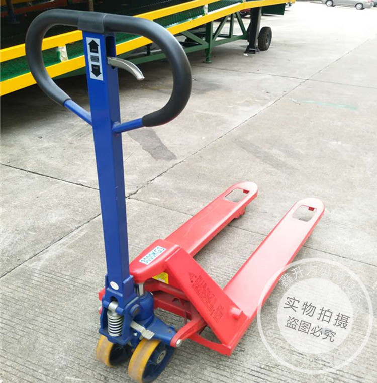 廠家直銷(xiāo) 手動(dòng)液壓車(chē)搬運(yùn)車(chē)加長(zhǎng)地牛托盤(pán)車(chē)升降叉車(chē)2噸3噸裝卸車(chē)