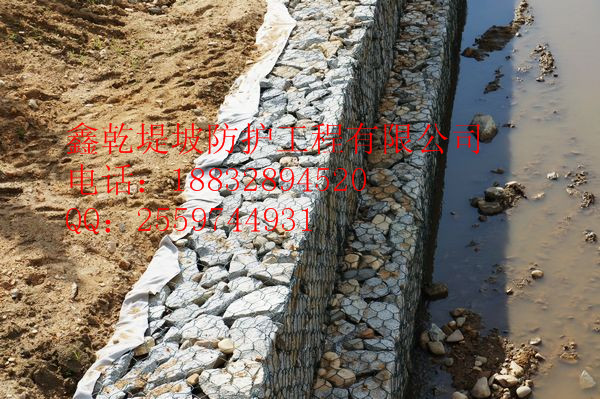 鑫乾廠(chǎng)家供應(yīng)連云港格賓網(wǎng)兜 合金鋼絲格賓網(wǎng) 覆塑加筋格賓網(wǎng)箱
