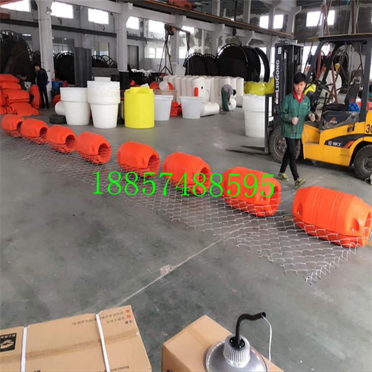 岳陽(yáng)市水面雜物攔截浮筒 PE材質(zhì)塑料攔污索廠(chǎng)家