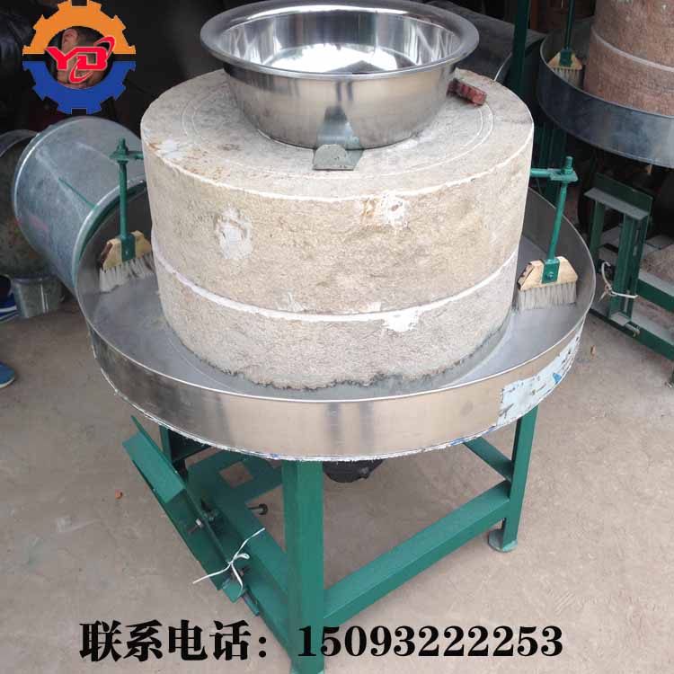 全自動(dòng)石碾機(jī)半自動(dòng)石磨面粉機(jī)多少錢