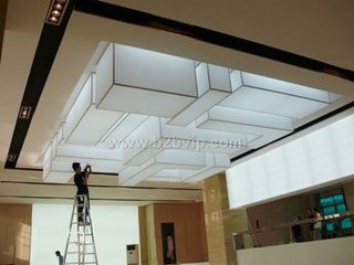 巴南藝美透光膜裝飾，吊頂燈箱膜安裝價格