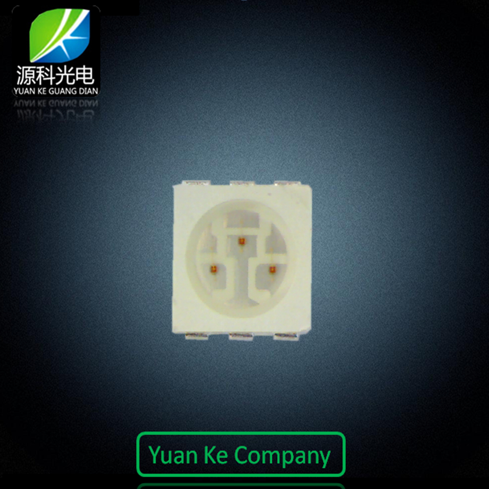 晶元芯片5050高亮黃光貼片燈珠L(zhǎng)ED5050綠光貼片5050黃光
