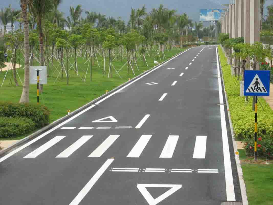 惠州馬路邊車位劃線價格 交通道路劃禁停線 龍華停車場劃線公司