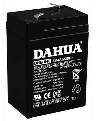 大華蓄電池DHB640 6V4AH參數(shù)報價 廠家報價