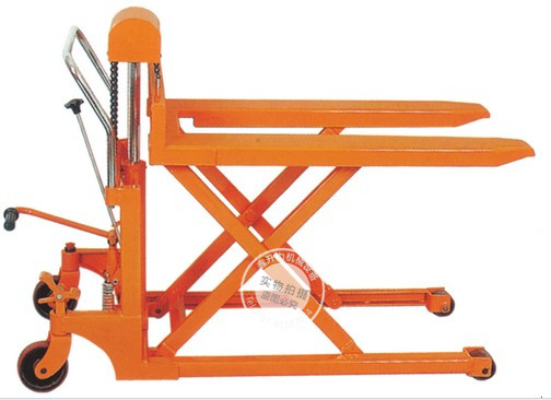 直銷手動(dòng)叉車/搬運(yùn)車 手拉剪式叉車 剪式液壓叉車 升高液壓搬運(yùn)車