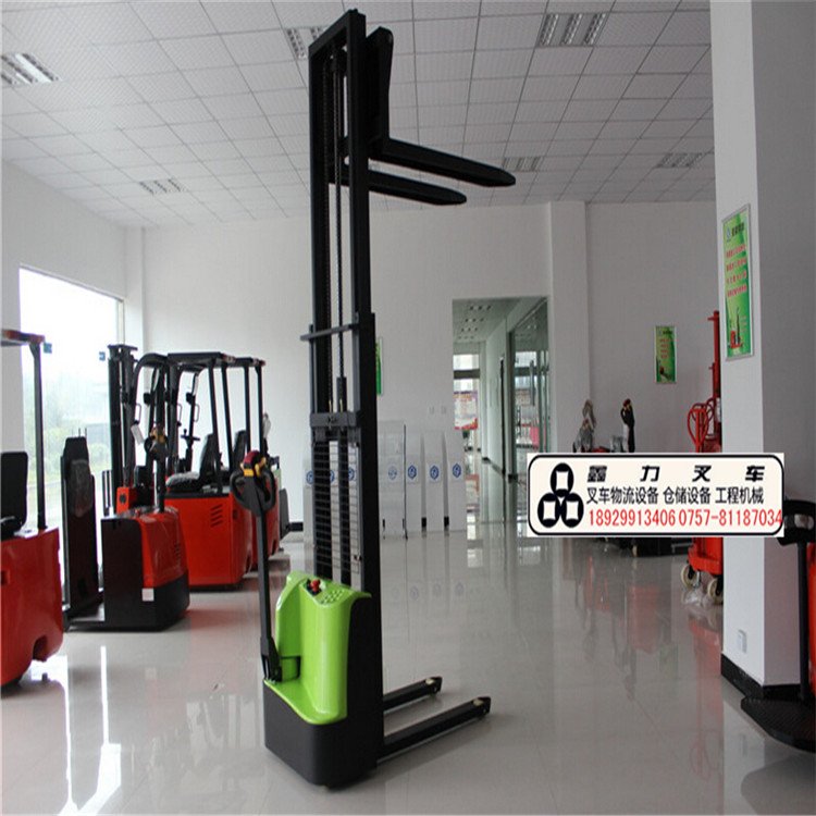 全自動(dòng)堆高車 全電動(dòng)液壓叉車 1t全自動(dòng)堆高叉車