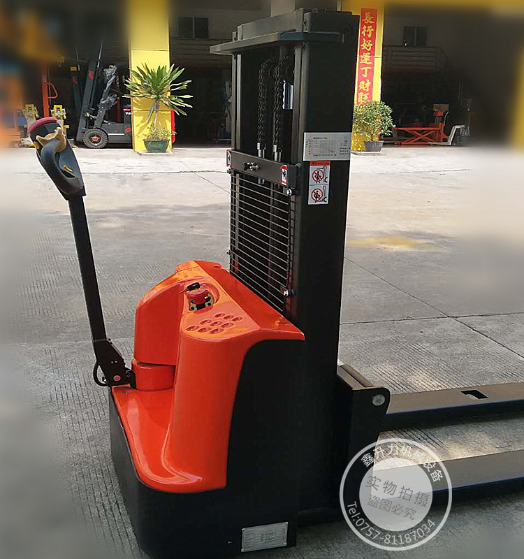 熱賣 電動堆高車 電力叉車 全自動液壓升高車 電瓶鏟車 1.5噸 2噸