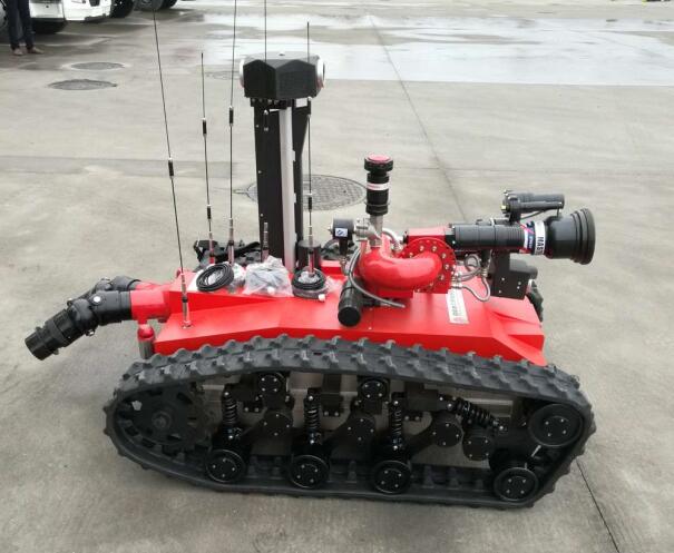 防爆輪式滅火機器人