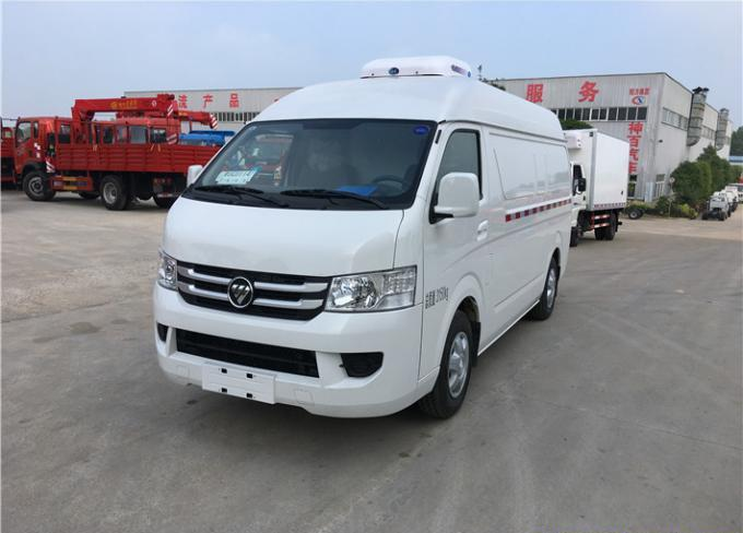 大連藍(lán)牌福田風(fēng)景G7面包冷藏車廠家價格