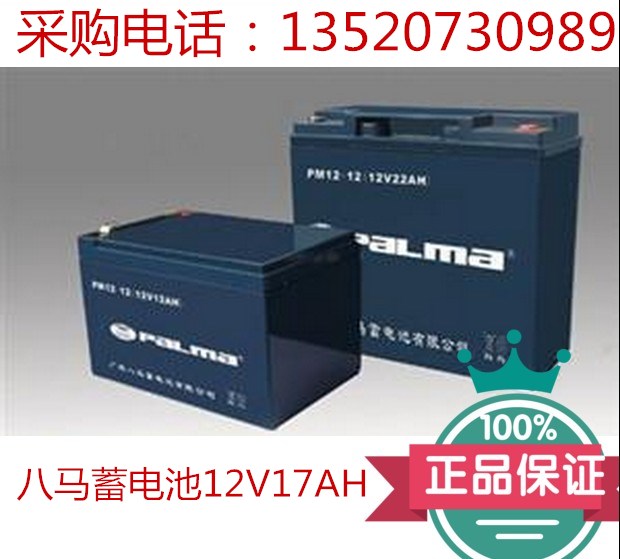 八馬電池12V17AH型號齊
