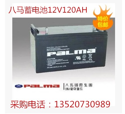 八馬電池12V120AH型號齊全
