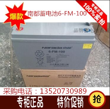 南都蓄電池6-GFM-100