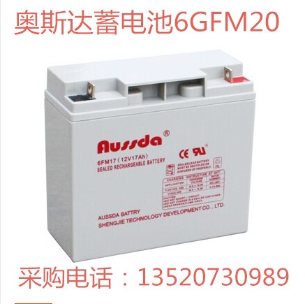 奧斯達(dá)蓄電池6FM20/12V20ah