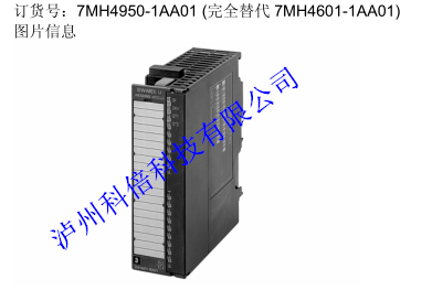 西門(mén)子稱(chēng)重模塊 7MH4950-1AA01