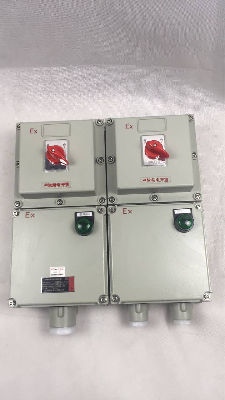 BXMD51防爆動力照明配電箱25A鋁合金防爆電源檢修箱防爆開關箱防爆接線箱
