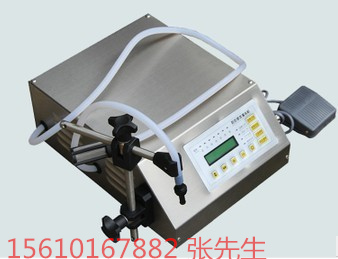 數(shù)控型液體麻油定量灌裝機，半自動香油定量灌裝機@濟南沃發(fā)機械
