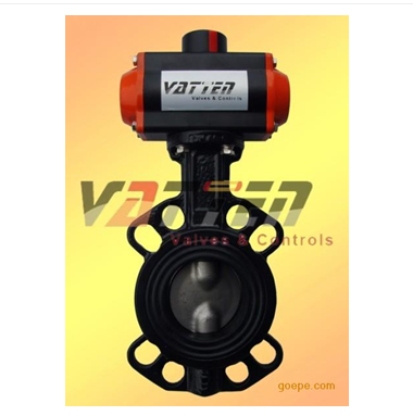 中德合資氣動(dòng)法蘭對(duì)夾蝶閥、氣動(dòng)進(jìn)口對(duì)夾式蝶閥