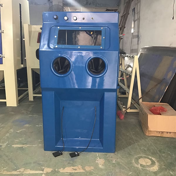 開泰 廠家直銷9070W濕式噴砂機(jī) 手動箱型 可定制尺寸 免費(fèi)打樣