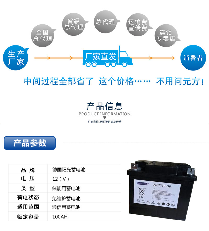 德國(guó)陽(yáng)光蓄電池A412/120A一級(jí)代理