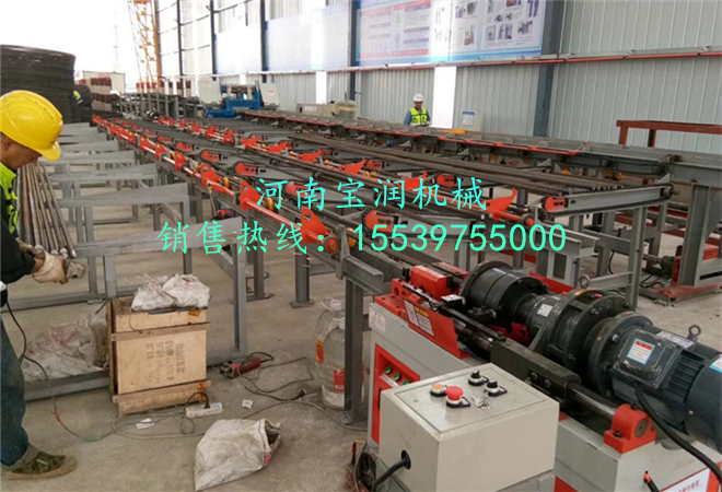 廣東東莞智能鋼筋鋸切套絲生產(chǎn)線標準化施工