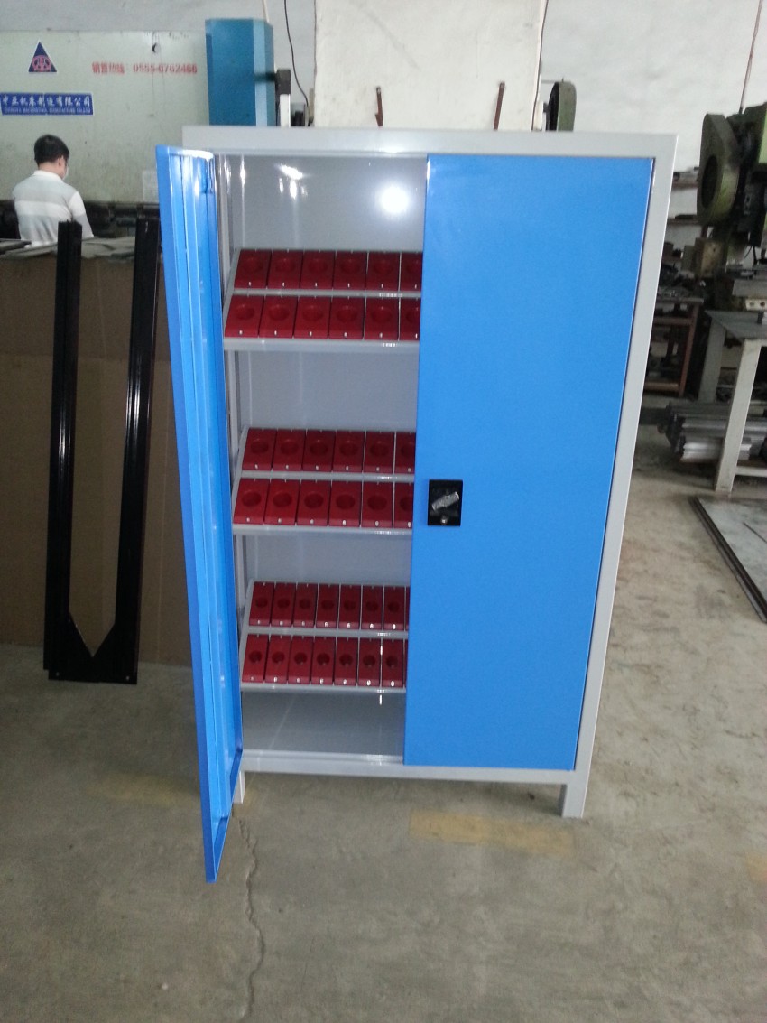龍崗工廠刀具放置柜 廣州HSK40刀柄刀具存放柜 東莞對開門刀具柜