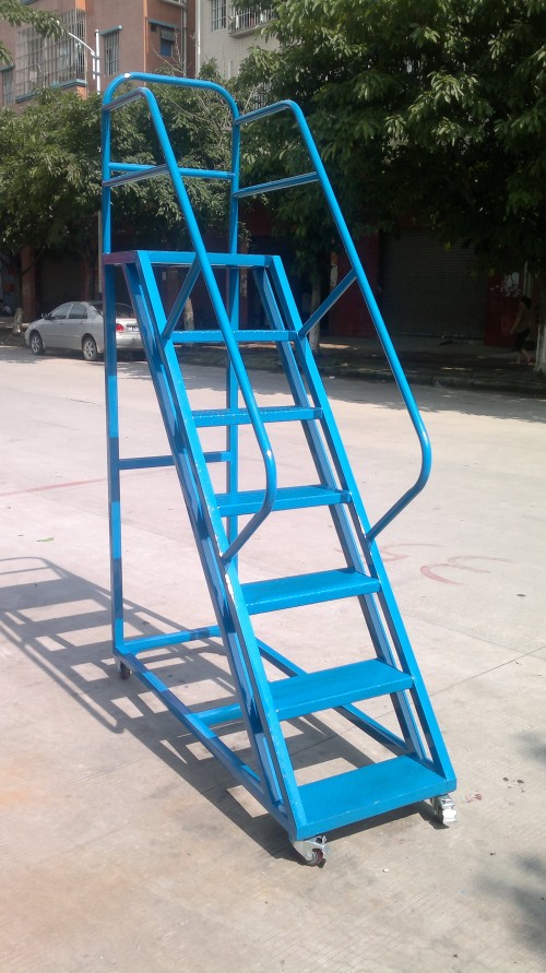 西鄉(xiāng)登高車尺寸定做 深圳2米高倉庫登高梯現(xiàn)貨銷售