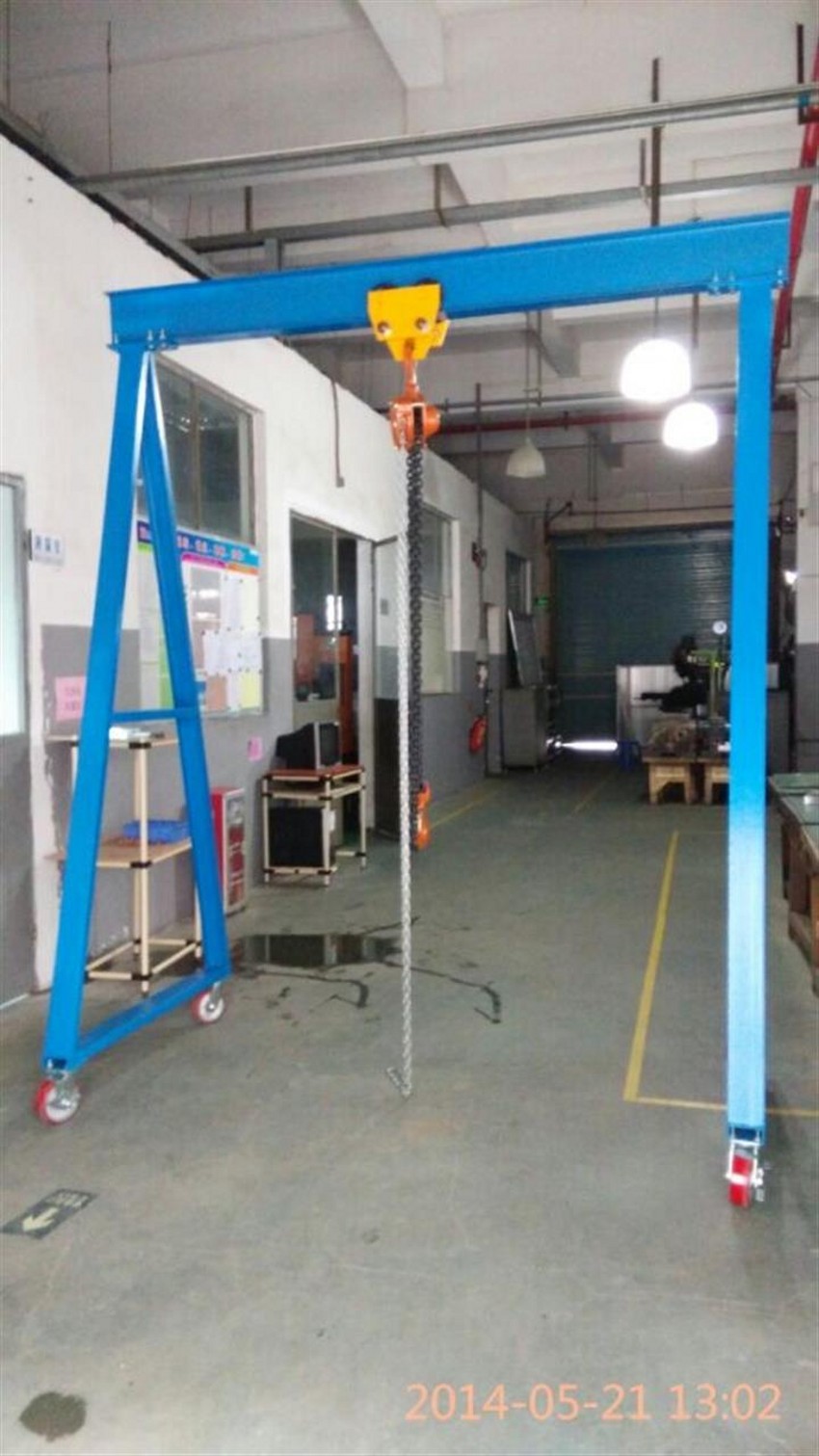 定制小型龍門架 1噸手動龍門架 3噸電動龍門架 福建龍門架
