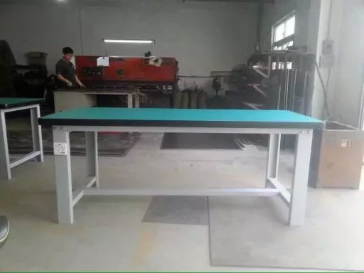 廠家直銷防靜電工作臺(tái) 流水線操作臺(tái) 車間打包臺(tái) 重型測試臺(tái)